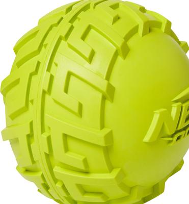 Show full view: Nerf Dog Squeaker Tire Ball Dog Toy, Green slide 3 of 6