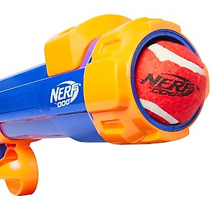 Nerf Dog Blaster with Tennis Balls Dog Toy Kit, 20-in