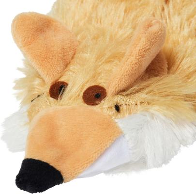 Show full view: Ethical Pet Skinneeez Forest Series Fox Stuffing-Free Squeaky Plush Dog Toy, 23-in slide 3 of 6