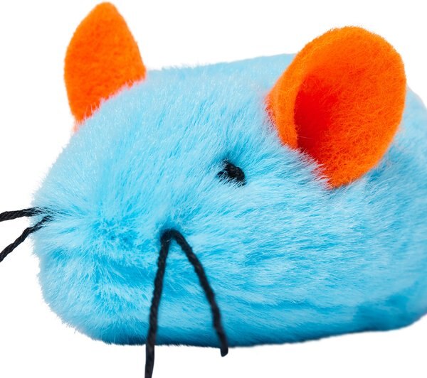 Turbo Tail Cat Toy, Rattle Mouse