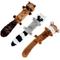 Show in main carousel: ZippyPaws Skinny Peltz Chipmunk, Lemur, Monkey Plush Dog Toy, 3 count slide 4 of 5