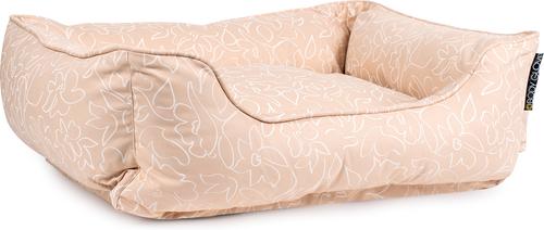 Show full view: Body Glove Paintflower Kuddler Dog Bed, Sand, Medium slide 2 of 9