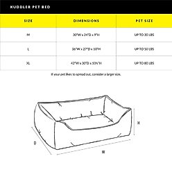 Body Glove Paintflower Kuddler Dog Bed, Moss, Large slide 2 of 9