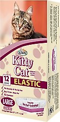 Alfa Pet Kitty Cat Elastic Cat Litter Box Liners, Large