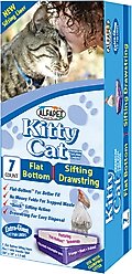 Alfa Pet Kitty Cat Flat-Bottom Sifting Cat Litter Box Liners, Extra-Giant