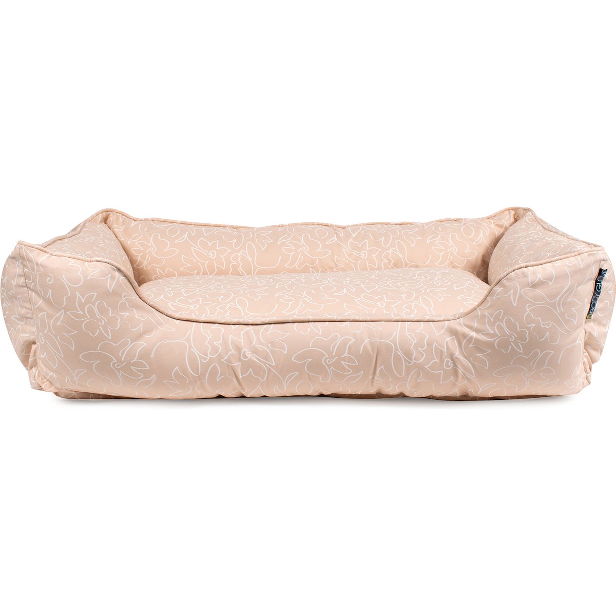 Body Glove Paintflower Kuddler Dog Bed, Sand, X-Large