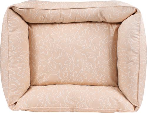 Show full view: Body Glove Paintflower Kuddler Dog Bed, Sand, Medium slide 5 of 9