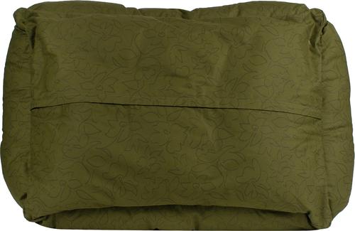 Show full view: Body Glove Paintflower Kuddler Dog Bed, Moss, Large slide 7 of 10