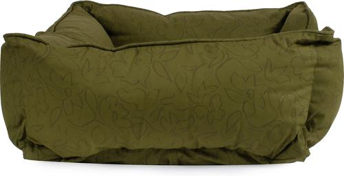 Show full view: Body Glove Paintflower Kuddler Dog Bed, Moss, Large slide 4 of 10