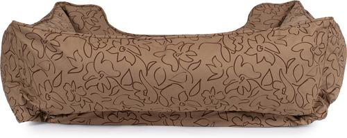 Show full view: Body Glove Paintflower Kuddler Dog Bed, Earth, Large slide 4 of 9