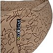Show in main carousel: Body Glove Paintflower Kuddler Dog Bed, Earth, Medium slide 6 of 9