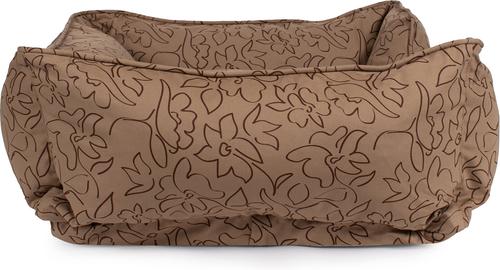 Show full view: Body Glove Paintflower Kuddler Dog Bed, Earth, Medium slide 3 of 9
