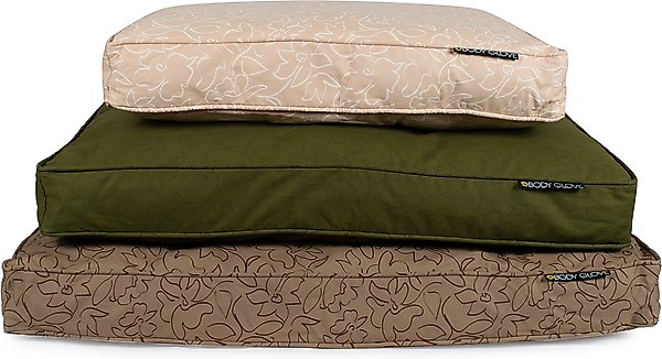 Show full view: Body Glove Paintflower Pet Napper Dog Bed, Sand, Large slide 7 of 9