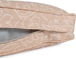 Body Glove Paintflower Pet Napper Dog Bed, Sand, Medium slide 2 of 9
