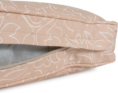 Show full view: Body Glove Paintflower Pet Napper Dog Bed, Sand, Medium slide 6 of 9