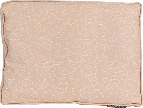 Show full view: Body Glove Paintflower Pet Napper Dog Bed, Sand, Medium slide 4 of 9