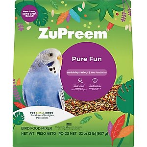 ZuPreem Pure Fun Small Bird Food, 2-lb bag
