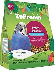 ZuPreem Smart Selects Parakeet Food, 2-lb bag slide 2 of 7