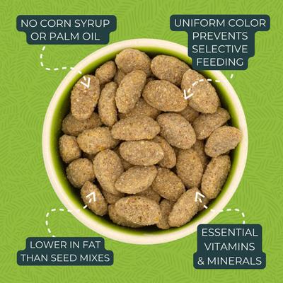 Show full view: ZuPreem Natural Medium & Large Smart Pellet Bird Food, 3-lb bag slide 6 of 9