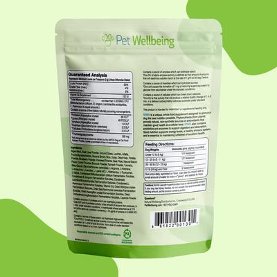 Show full view: Pet Wellbeing SPARK Bacon Flavored Powder Multivitamin for Dogs, 3.53-oz pouch slide 5 of 8