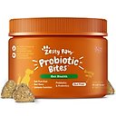 Zesty Paws Probiotic Bites Pumpkin Flavored Soft Chews Gut Flora & Digestive Supplement for Dogs, 50 count