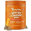 Zesty Paws Allergy & Immune Bites Lamb Flavored Soft Chews Allergies, Immune, & Gut Support Supplement for Dogs, 250 count