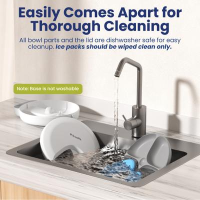 Show full view: PawsPik Smart 4-Meal Automatic Cat Feeder, White, 4-cup slide 7 of 13