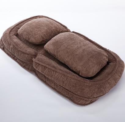 Show full view: Cesicia Adjustabe Position Lazy Sofa Dog Bed, Brown slide 2 of 8