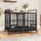 Show in main carousel: Yitahome Furniture Style Dog Crate, 42.5-in, Black slide 1 of 10