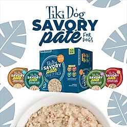 Tiki Dog Grain-Free Savory Chicken, Beef & Beef Liver Pate Wet Dog Food, 3-oz cup, case of 4 slide 2 of 7