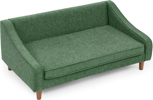Show full view: Cesicia Elevated Sofa Dog Bed, Green slide 2 of 7