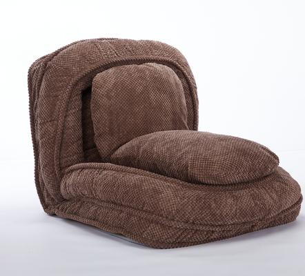Show full view: Cesicia Adjustabe Position Lazy Sofa Dog Bed, Brown slide 4 of 8