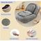 Show in main carousel: Cesicia Adjustabe Position Lazy Sofa Dog Bed, Grey slide 7 of 9