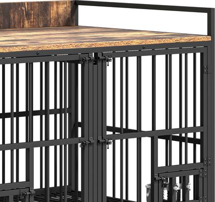 Show full view: Yitahome Furniture Style Dog Crate, 37.5-in, Black slide 8 of 9