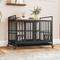 Show in main carousel: Yitahome Furniture Style Dog Crate, 37.5-in, Black slide 1 of 9