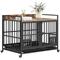 Show in main carousel: Yitahome Furniture Style Dog Crate, 37.5-in, Black slide 2 of 9