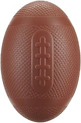 BARK Chompionship Football Dog Chew Toy