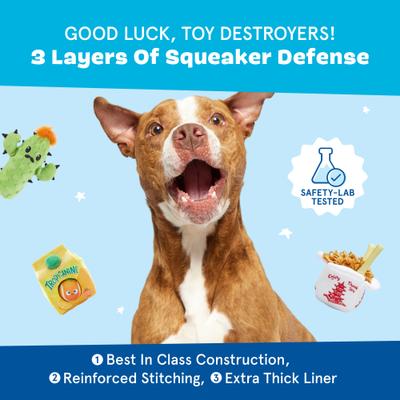 Show full view: BARK Groundhog Dave Plush Dog Toy slide 7 of 9