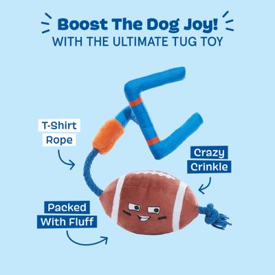 Show full view: BARK The Whole Canine Yards Plush Dog Toy slide 5 of 9