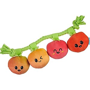 BARK Hairloom Tomatoes Plush Dog Toy