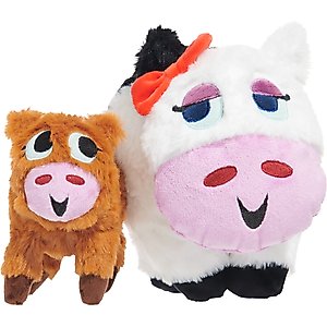 BARK Bertha the Cow Plush Dog Toy