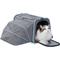 Show in main carousel: Petsfit Expandable Airline-Approved Soft-Sided Dog & Cat Carrier, Light Gray, 17 x 11 x 11-in slide 1 of 10