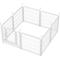 Show in main carousel: Cesicia Indoor/Outdoor Foldable Dog Exercise Pen, White slide 3 of 8