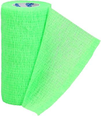 Show full view: Tough1 Tough Flex Self-Adhering Equine Bandage, 4 count, Neon Green slide 2 of 3