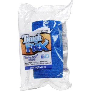 Tough1 Tough Flex Self-Adhering Equine Bandage, Royal Blue