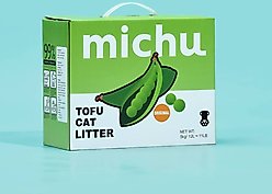 Michu Natural Clumping Tofu Cat Litter, 11-lb box, Original slide 2 of 9