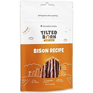 Tilted Barn Pet Company Bison Recipe Dog Treats, 3.53-oz bag