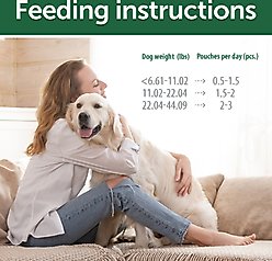 Nature's Protection Superior Care Adult Low Calorie Tuna & Salmon Wet Dog Food Topper, 2.46-oz pouch, case of 24 slide 2 of 9