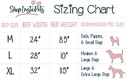 ShopInstaPets Oklahoma State Cowboys Donut Plush Dog Bed, X-Large slide 2 of 4