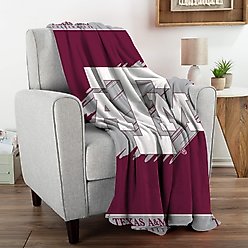 ShopInstaPets Texas A&M Aggies Plush Dog Blanket, 50 x 60-in slide 2 of 3